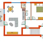 Apartmán Feriendomizil Hus Guenter *
