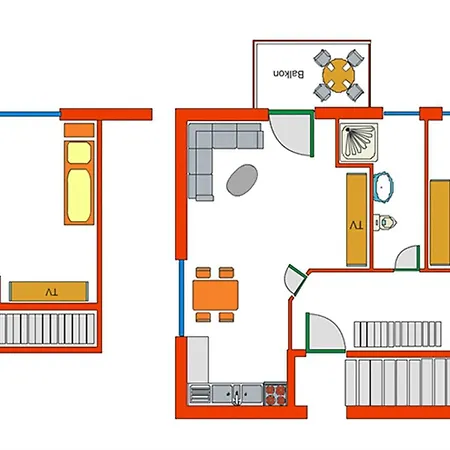 Apartment Feriendomizil Hus Guenter *
