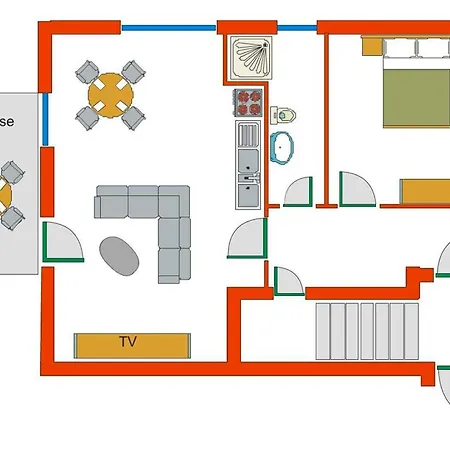 Apartment Feriendomizil Hus Guenter *