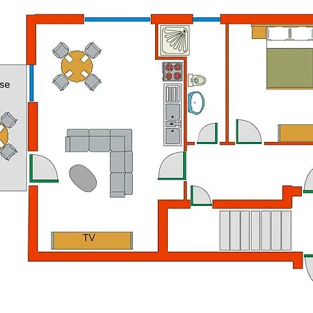Feriendomizil Hus Guenter Διαμέρισμα *